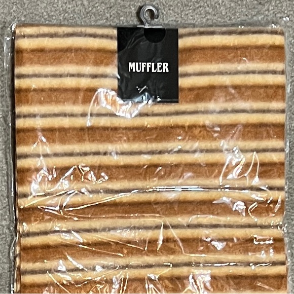 NEW - Soft Wool Blend Scarf with Fringe - Picture 2 of 4